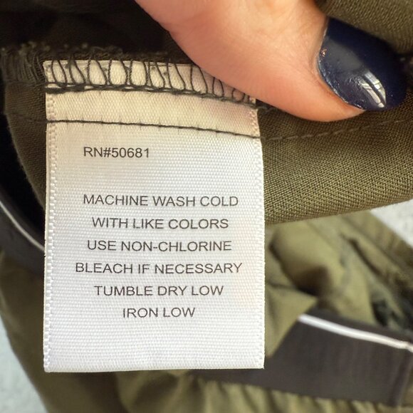 Greys Anatomy By Barco Spandex Stretch Olive Scrub Pants L Adjustable Drawstring - Picture 5 of 9